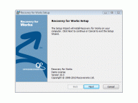 Recovery for Works screenshot