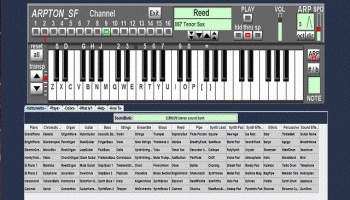 ARPTON SF Synthesizer Arpeggiator Player screenshot