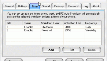 PC Auto Shutdown screenshot