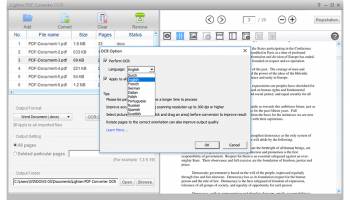 Lighten PDF Converter OCR screenshot