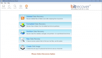 VHD Data Recovery Software screenshot