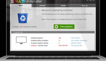 MyPlayCity Uninstaller screenshot