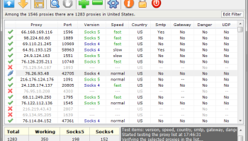 Socks Proxy Checker screenshot