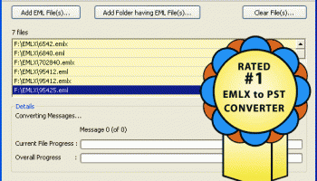 EML Emails to PST File Converter screenshot