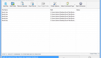 Excel Workbook Splitter screenshot