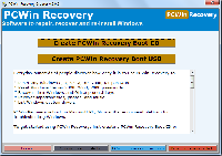 PCWin Recovery screenshot