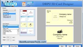 Photo Identity Card Maker screenshot