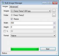 Bulk Image Manager screenshot