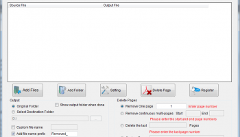 PDFdu Delete Page screenshot