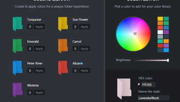 Folder Colorizer Pro screenshot