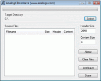 AnalogX Interleave screenshot