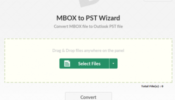 MBOX to PST Migration Wizard screenshot