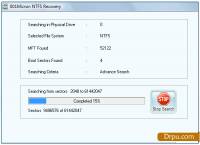 Restore Data for NTFS screenshot