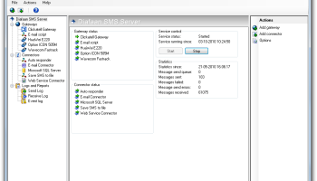 Diafaan Message Server screenshot