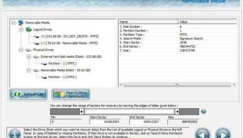 USB File Recovery Software screenshot