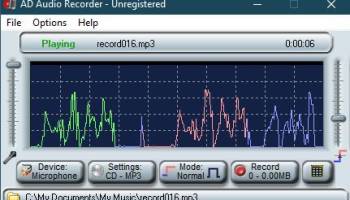 Active Audio Recorder screenshot