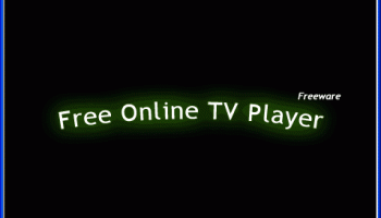 Free Online TV Player screenshot