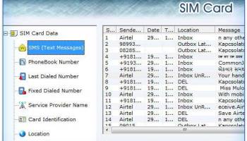 Sim Card Messages Recovery screenshot