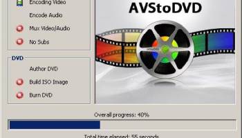 AVStoDVD screenshot