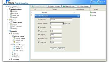 Wing FTP Server For Mac(i386) screenshot