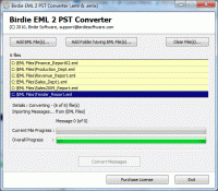 WLM to PST Converter screenshot