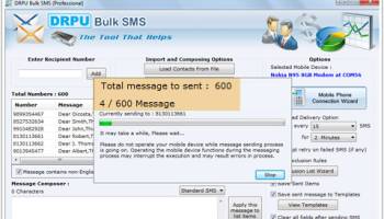 Send Mobile Phone SMS screenshot