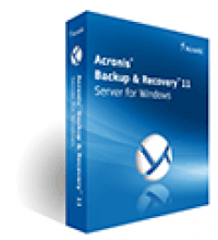 Acronis Backup and Recovery 11 Server for Windows screenshot