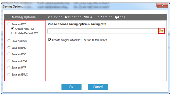 Import MBOX file to Outlook 2013 screenshot