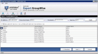 Easily Groupwise to Outlook Software screenshot