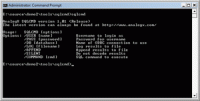 AnalogX SQLCMD screenshot
