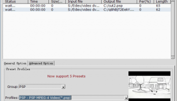 PSP Video Converter screenshot