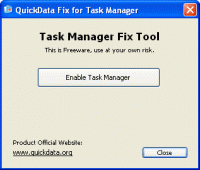 FREE Task Manager FIX Tool screenshot