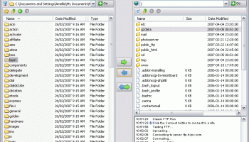 Classic FTP Plus File Transfer Software screenshot