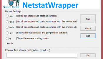 Secure Hunter NetstatWrapper screenshot