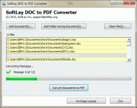 SoftLay Doc to PDF screenshot