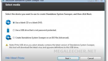 Microsoft Standalone System Sweeper (x64 bit) screenshot
