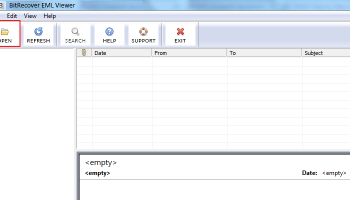 Read EML files Windows 8 screenshot