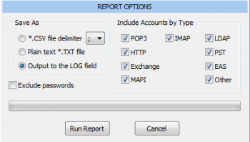 Free Outlook Password Decryptor screenshot
