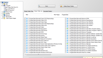 4dots Empty Folder Cleaner screenshot