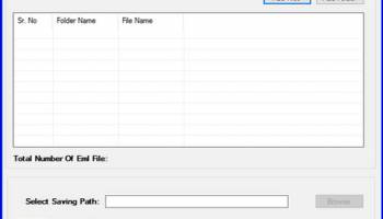 MSG to EML File Converter screenshot