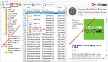 MailsDaddy NSF to PST Converter screenshot