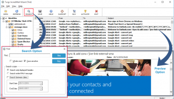 IncrediMail to Outlook Converter screenshot