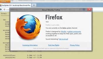 Firefox 18 screenshot