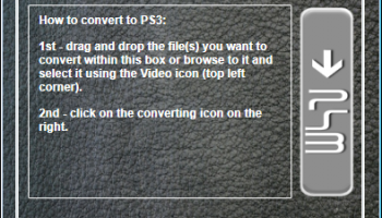 PS3 Video Turbo Converter screenshot