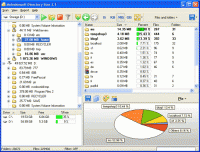 easy used disk space screenshot