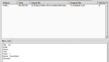 MP3 CDA Converter screenshot