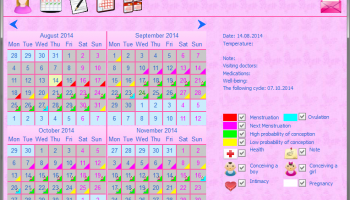 Women Calendar screenshot