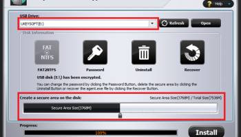 UkeySoft USB Encryption screenshot