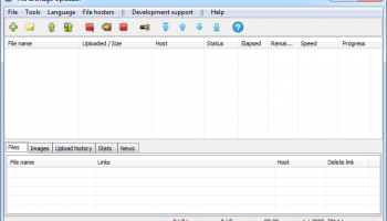 File & Image Uploader screenshot
