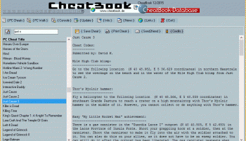 CheatBook Issue 12/2015 screenshot